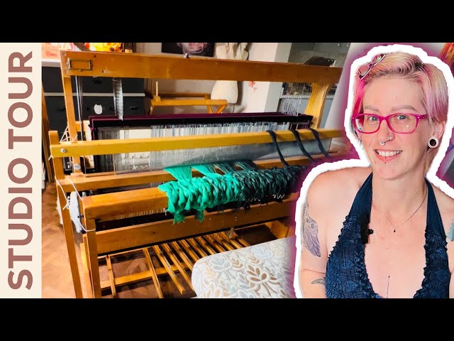Weaving Studio Tour / Penny Parker / Home "Studio"