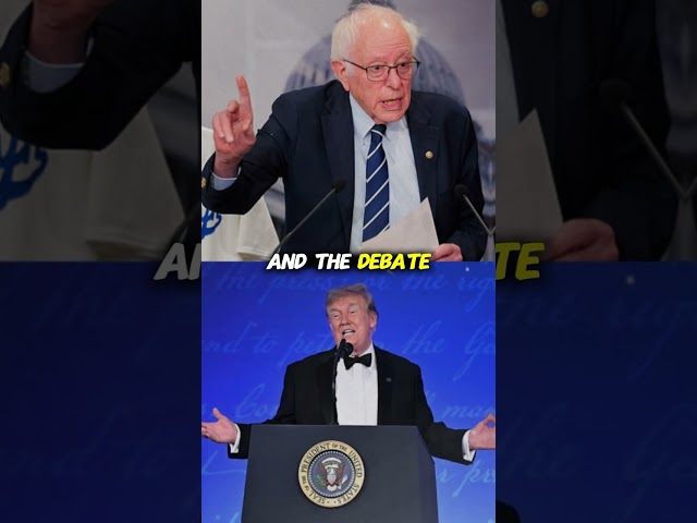 Bernie Sanders Takes Aim at Trump’s Agenda in Viral Speech 😳🔥 #Shorts