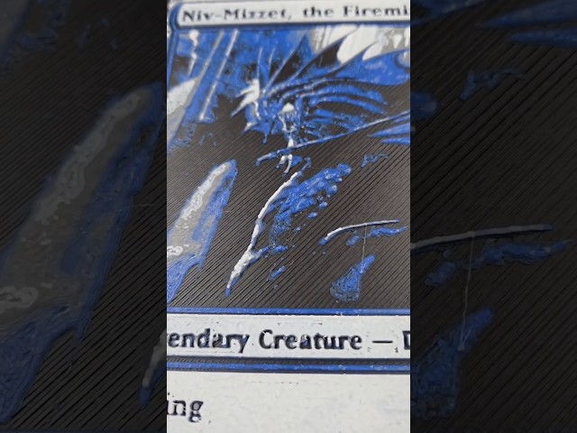 #magicthegathering #3dprint of Niv-Mizzet? yes please! thanks to #chromacanvas