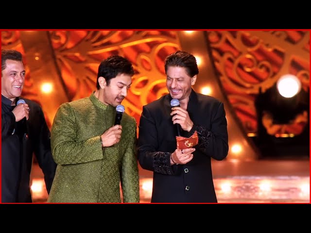 Salman-Shahrukh-Aamir Khan 3 Khan's One Stage | Anant Ambani & Radhika Merchant Pre-Wedding