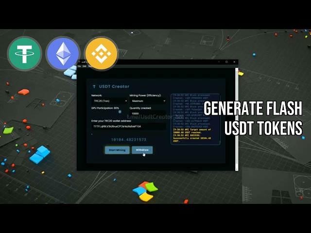 Learn to Use USDT Flash Creator Software for Fast Crypto Token Generation 2026
