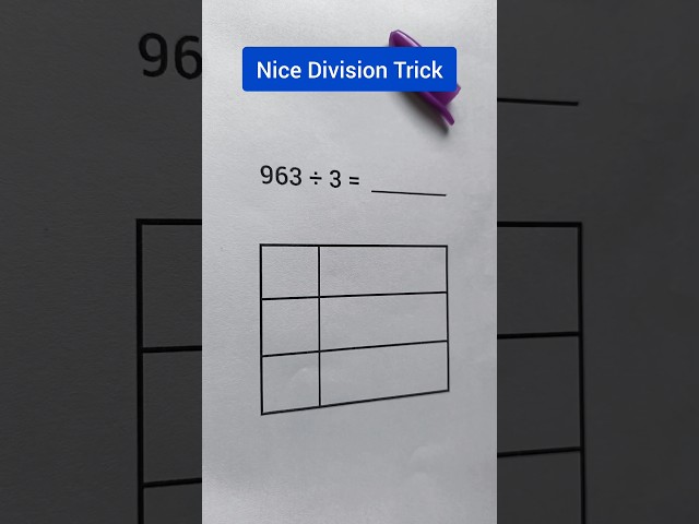 Basic Trick For Division #division #mathstrick #mathematics #shorts #ytshorts #trendingshorts