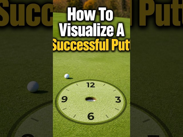 Hole More Putts With CLOCKFACE Visualization #golftips #golf