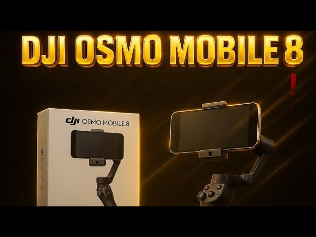 Don't Buy DJI Osmo Mobile 8 Before Watching This Review | First Time Telugu lo