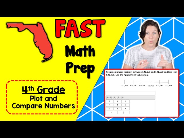 4th GRADE | Florida FAST Math Test Prep FREEBIE | MA.4.NSO.1.3