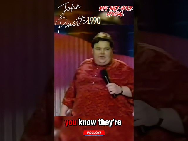 John Pinette’s Hilarious 1990 MTV Stand-Up Special | Classic Comedy