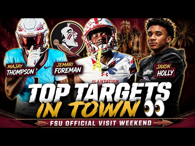 FSU Official Visit Weekend 👀 | Top Targets Arrive in Tallahassee