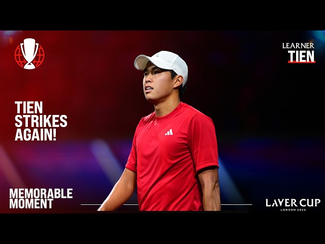 Learner Tien Strikes Again | Laver Cup 2026