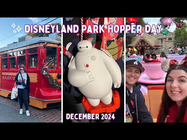 Disneyland Park Hopping, Smokejumpers Grill, Big Thunder Mountain & Pyms Test Kitchen | DAY10 DEC24
