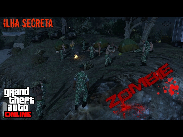 GTA V ZOMBIES _ Encontramos uma Ilha Secreta da Marinha - Ep02 (GTA 5 Survival Zombie MOD)