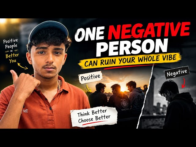 One negative person can ruin your peace | Ayush Gupta 