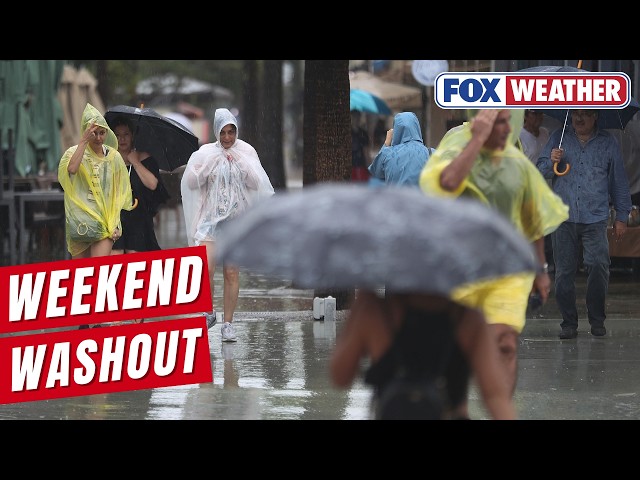 Flood Threat In Southeast Ramping Up As Much-needed Rain Falls Over Drought-Ridden Areas