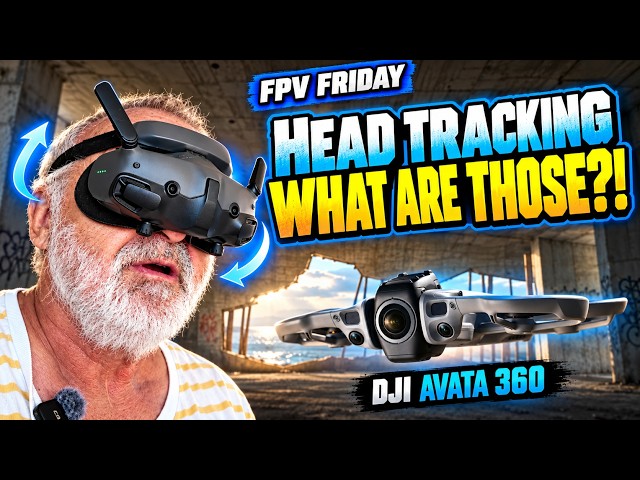 DJI Avata 360 Head Tracking: What Are Those “Coat Hangers”? | FPV Friday