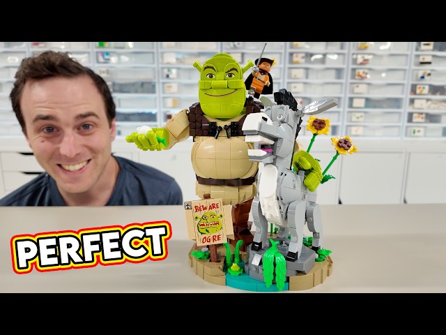 LEGO SHREK, Donkey, & Puss in Boots Review