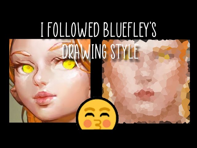 Krita Ethan Becker's Reference Challenge - Bluefley (Marc Brunet)