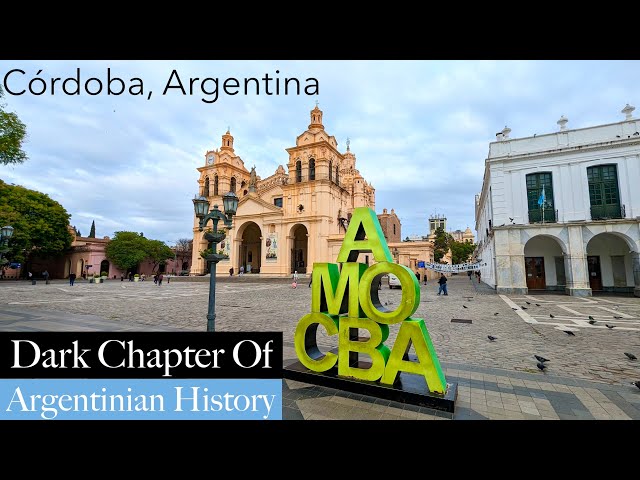 Explore Córdoba, Argentina: Historic Centre, Jesuit Block, Plaza San Martin, & Dark History!? [#92]