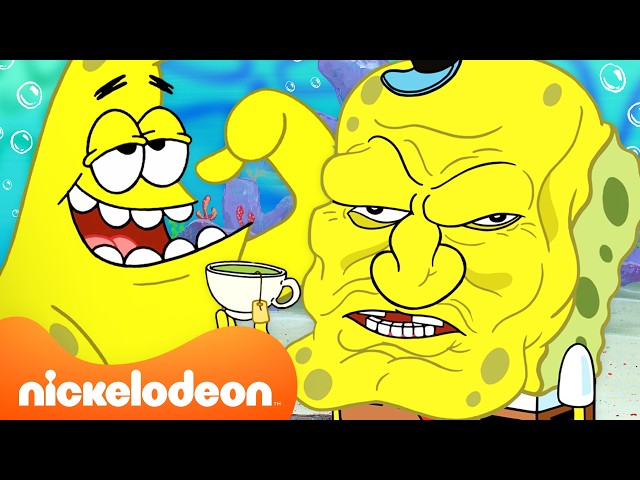 10 Minutes of SpongeBob's Craziest Transformations Ever! 🌀 | SpongeBob | Nickelodeon UK