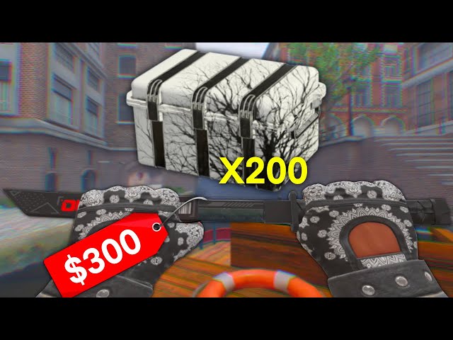 I Opened 200 Black Metal Cases In Critical Ops