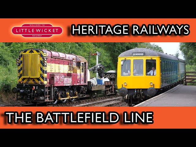 The Battlefield Line - Feat. DMUs and a Class 08