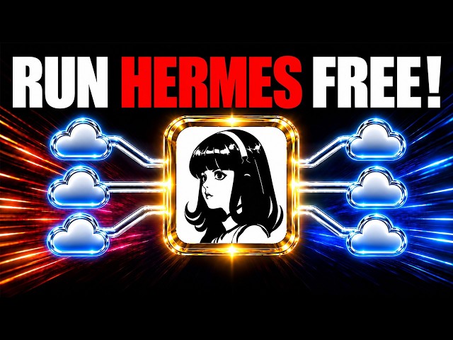 How to Run Hermes Agent FREE Forever!