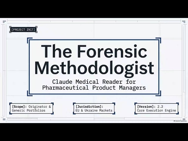 Claude Medical Reader for Pharmaceutical Product Managers