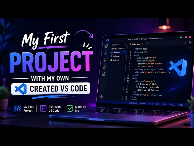 My Own VS Code: First Project 