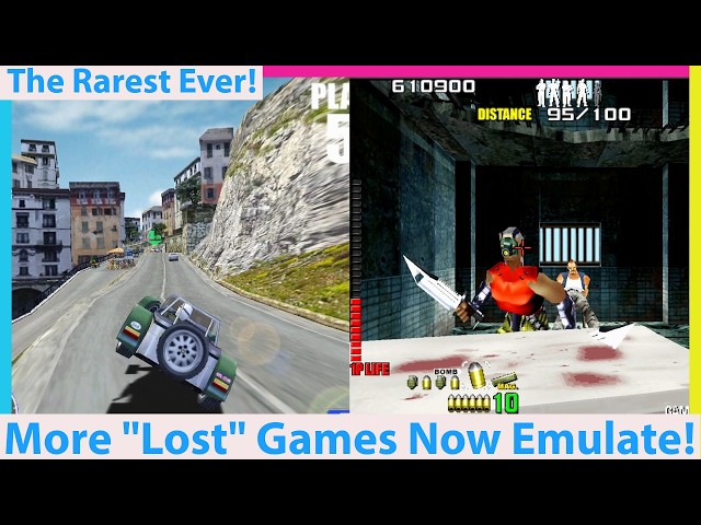 Rare "Lost" Games That Now Emulate! The Day Has Come