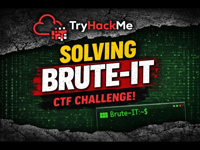 TryHackMe Brute-It Walkthrough 🔐 | CTF Writeup for Beginners