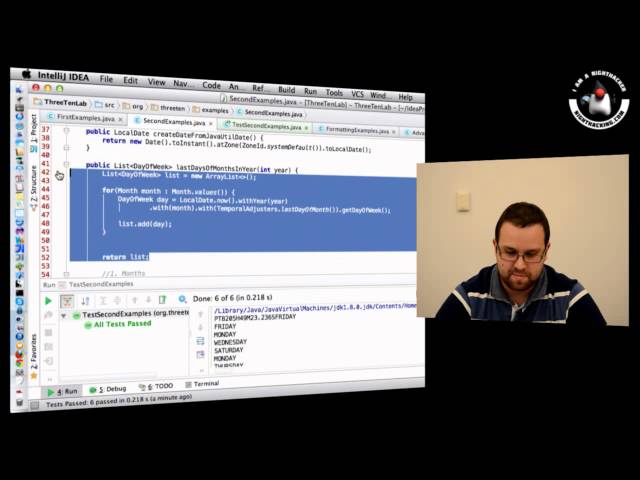 Java 8 Date and Time API with Jim Gough