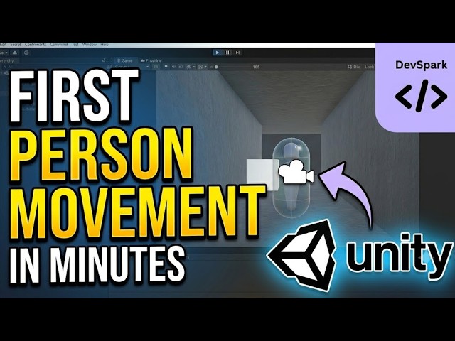 First Person Movement With Working Camera in Unity