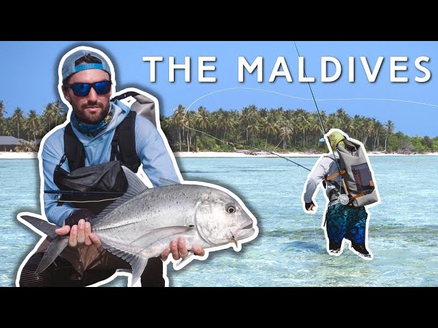 Exploring New Reef For Fishing Giant Trevally (Maldives On The Fly Episode 3)