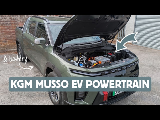 KGM Musso EV: What’s Under the Bonnet & Underneath