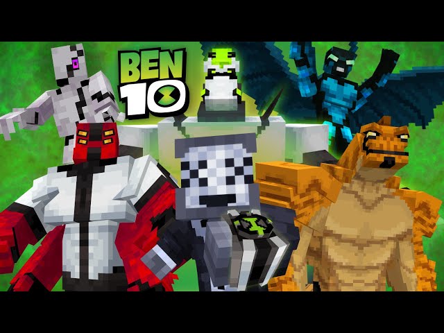 Ben 10 Alien Evolution! A New Minecraft Palladium Addon Early Access
