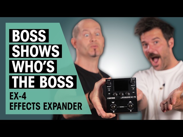 BOSS EX-4 Effects Expander | Compact Effects Powerhouse 🔥