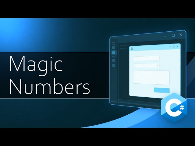 Magic Numbers & Constants | C# Visual Studio Programming