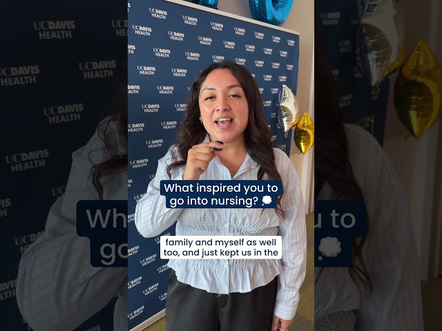 What inspired our students to go into nursing