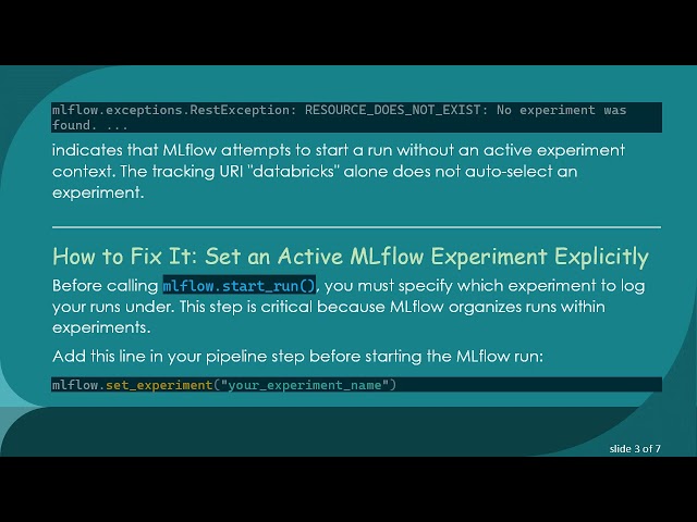 Integrating Metaflow with Databricks MLflow: How to Fix Experiment Setup Errors