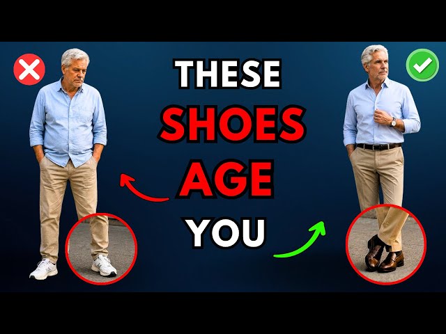 90% of Men Over 60 Are Still Wearing Shoes That Make Them Look Out of Touch