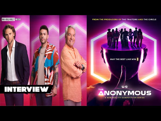 Christopher Shulstad, Andy King & Marcel Cunningham Interview | USA Network ‘The Anonymous’
