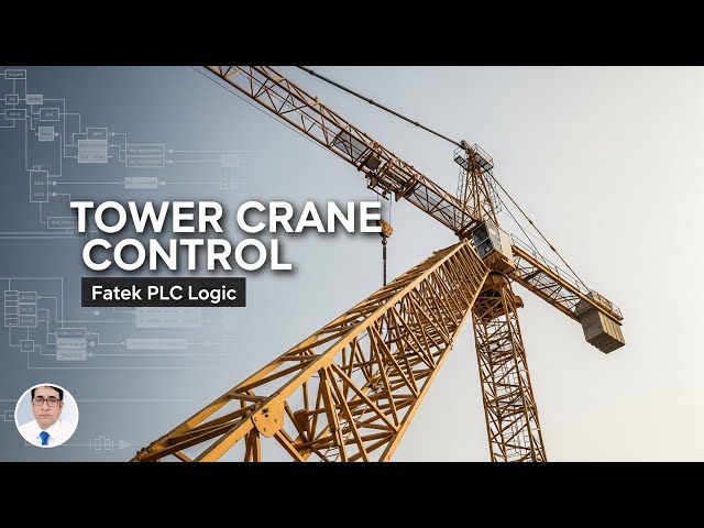 Fatek PLC Programming for Tower Crane Hoist Control | Up/Down Logic Design (Part 2)