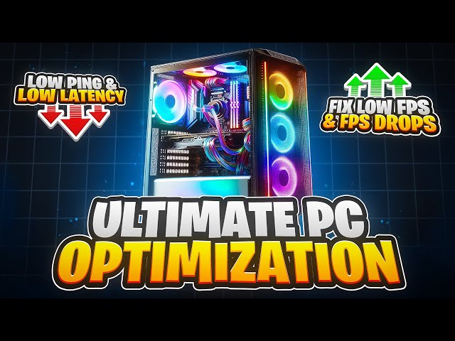The Ultimate 2025 PC Optimization Guide: Boost FPS & Reduce Input Lag