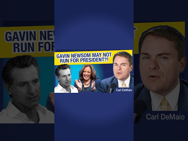 NOT SO FAST! Gavin Newsom May Not Run for President?!