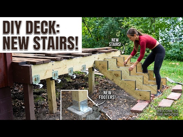 This Deck was Falling Apart -- Here's How I Rebuilt it!