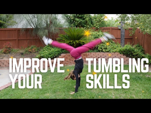 4 Ways to IMPROVE your tumbling FAST (no equipment needed!)