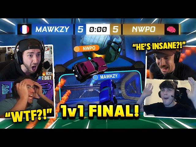 Streamers React To The BIGGEST 1v1 IN RLCS HISTORY! WORLD CHAMPIONSHIP 2025! $40K NWPO vs Mawkzy!