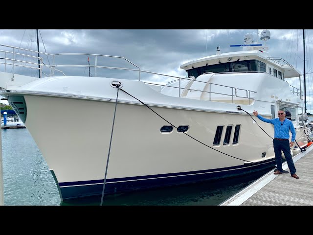 $5 Million Explorer Yacht Tour : Nordhavn 68 NFB