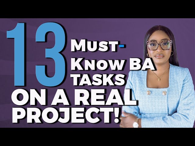 How to Run a Project as a Business Analyst (13-Step Guide)| Business Analyst #careergrowth #business