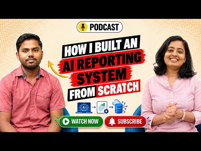 How an AI Intern Built a Reporting System From Scratch! #ai #internship