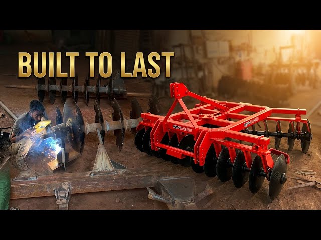 Manufactured | Production Process Compact Model Disc Harrow