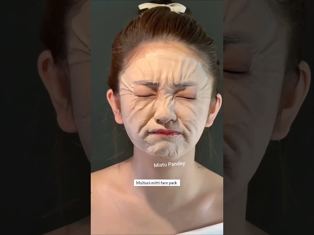 Pigmentation & Dark Spots Face Pack | Multani Mitti, Besan & Turmeric DIY #shortvideo #skincare #yt